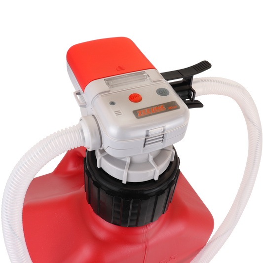 ZE1030XL – AA Battery Powered Fuel Can Transfer Pump for Racing Style Fuel Cans