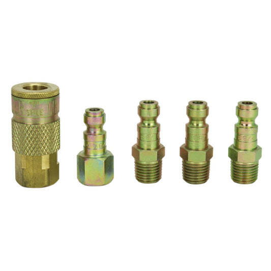 1/4" NPT T-Style Coupler and Plug Kit