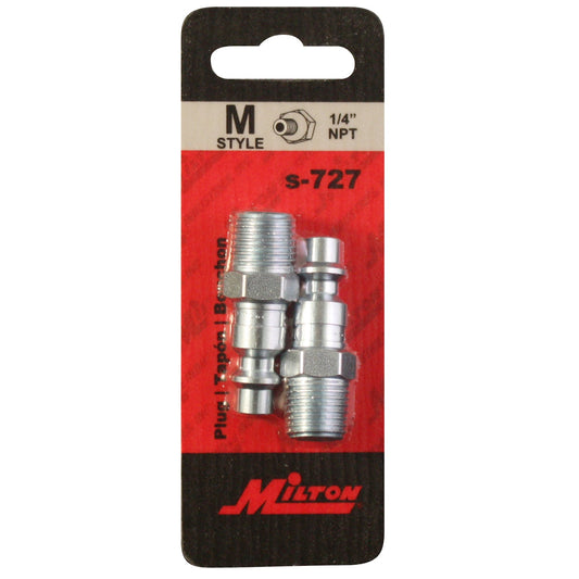 1/4" MNPT Air Plug Fitting, M-STYLE®